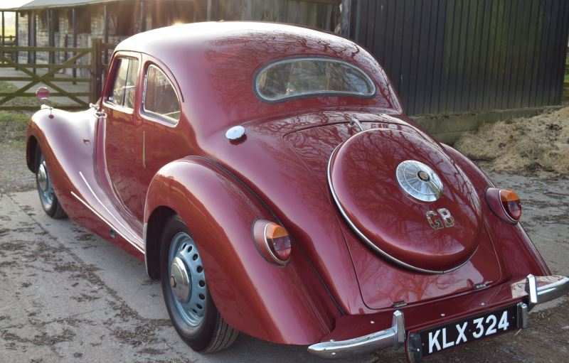 1949 Red Bristol 400 For Sale By Slj Hackett Ltd